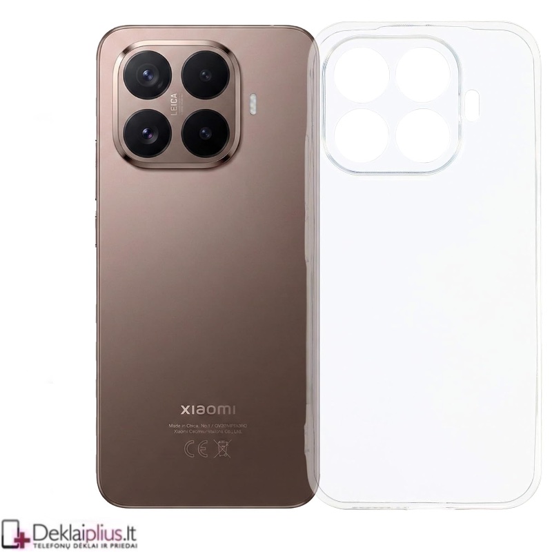 Silikoninis ploniausias,lengviausias dėklas - permatomas (Xiaomi 17T) Silikoninis ploniausias,lengviausias dėklas - permatomas (Xiaomi 17T)